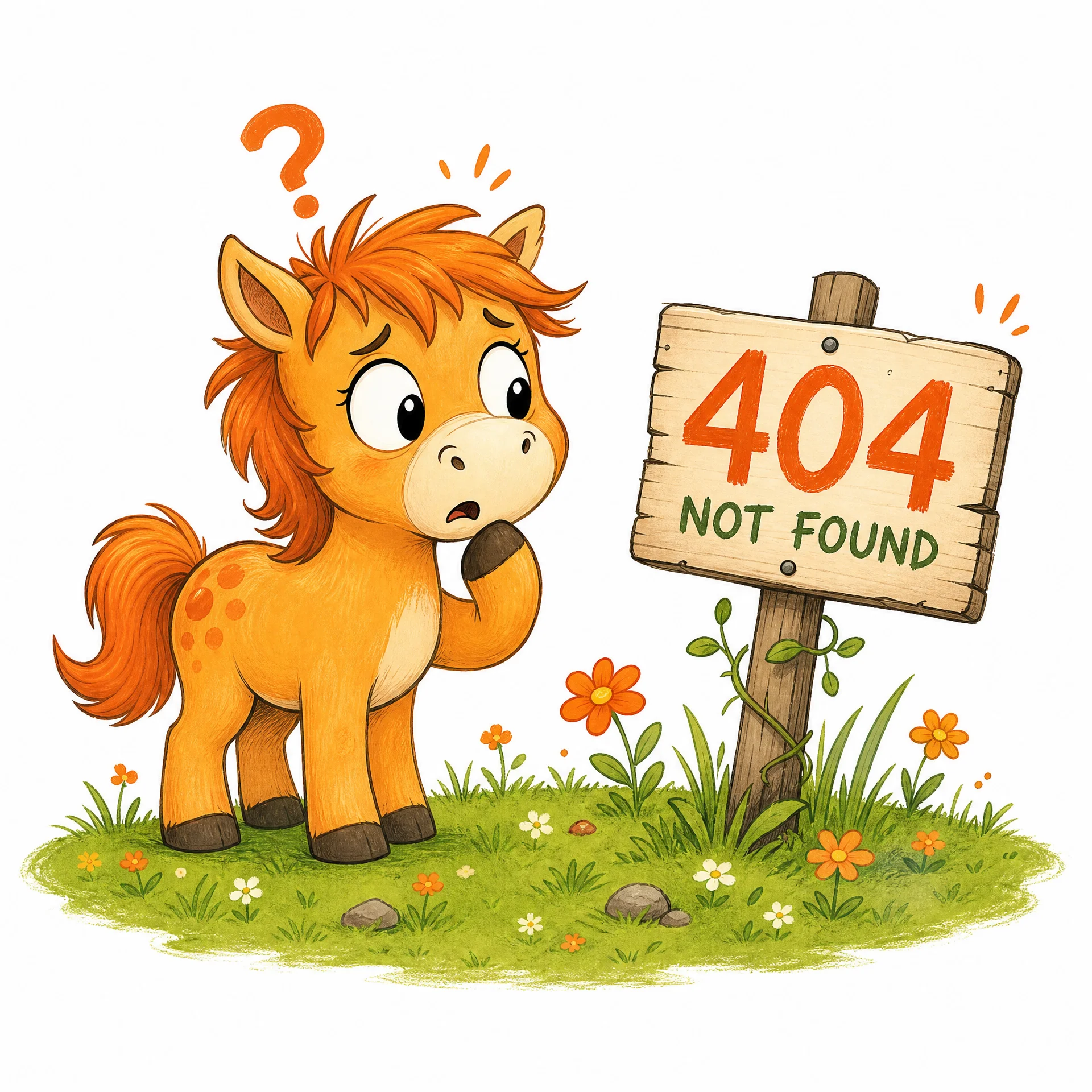 404 小马迷路了‌
